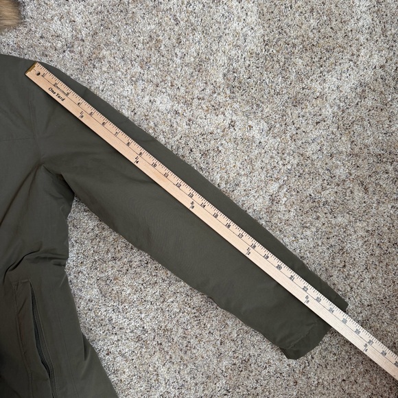 The North Face Women’s Coat M Green DryVent Artic Parka 550 Goose Down Jacket - Picture 15 of 15